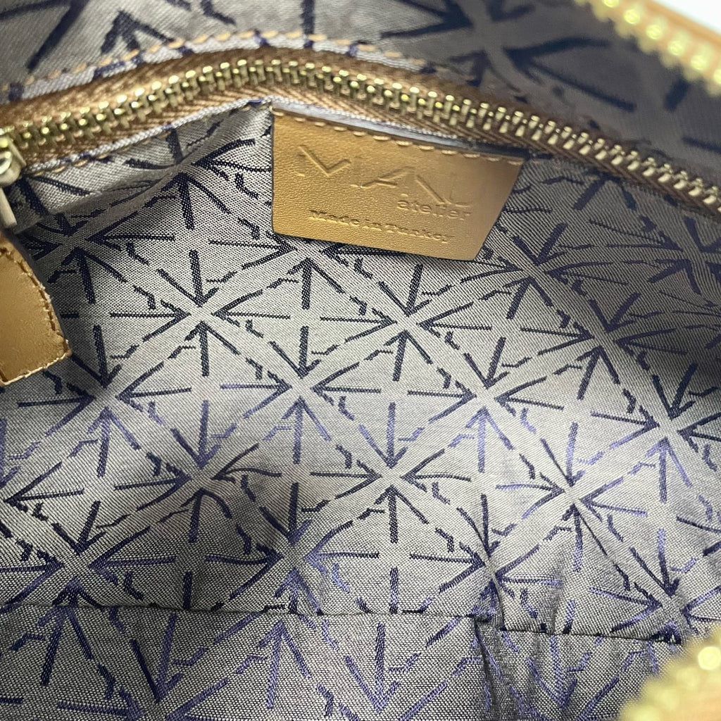 Pre-Owned MANU ATELIER Cowhide Arrow Logo Bag, Item  N18467437