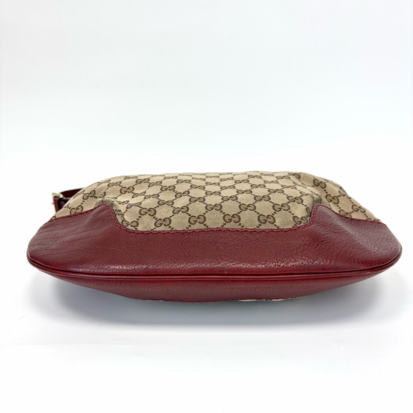 Pre-Owned  Gucci GG Supreme Canvas & Leather Shoulder Bag, ItemN20701685