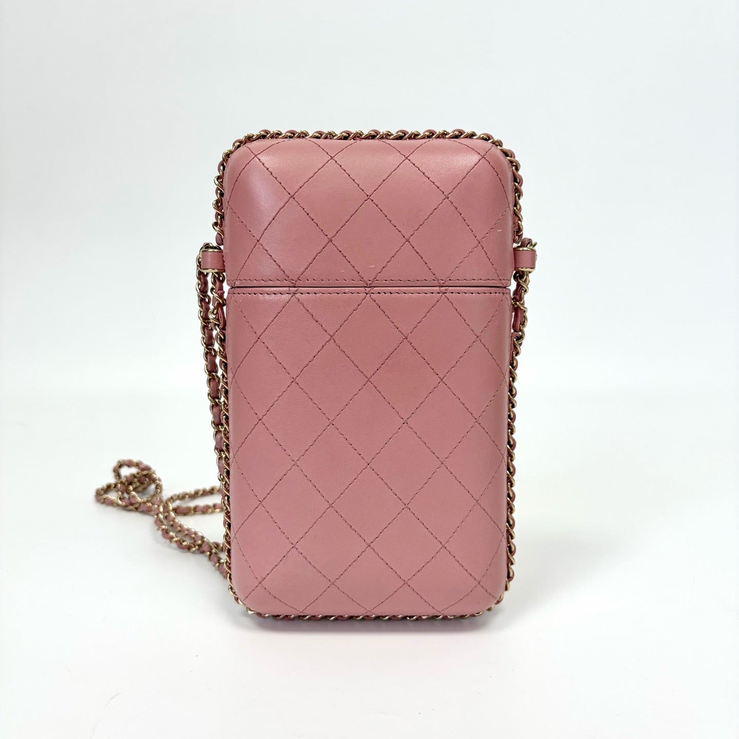 Pre-Owned Chanel Pink Capsule Phone Bag, Year 2018, Item N18966391