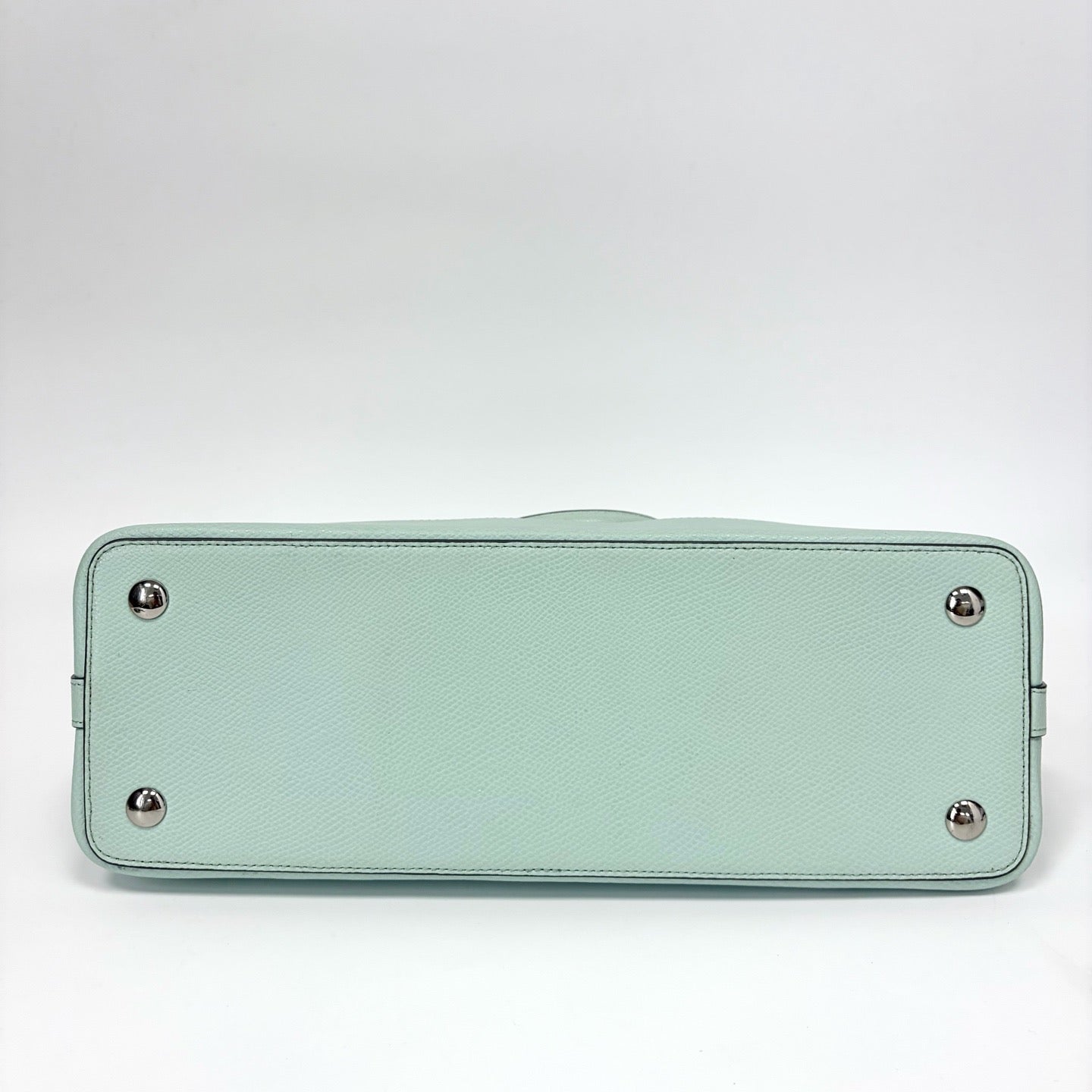Pre-Owned Coach Blue Lace Shell Bag, Year 2015, Item  N10840086