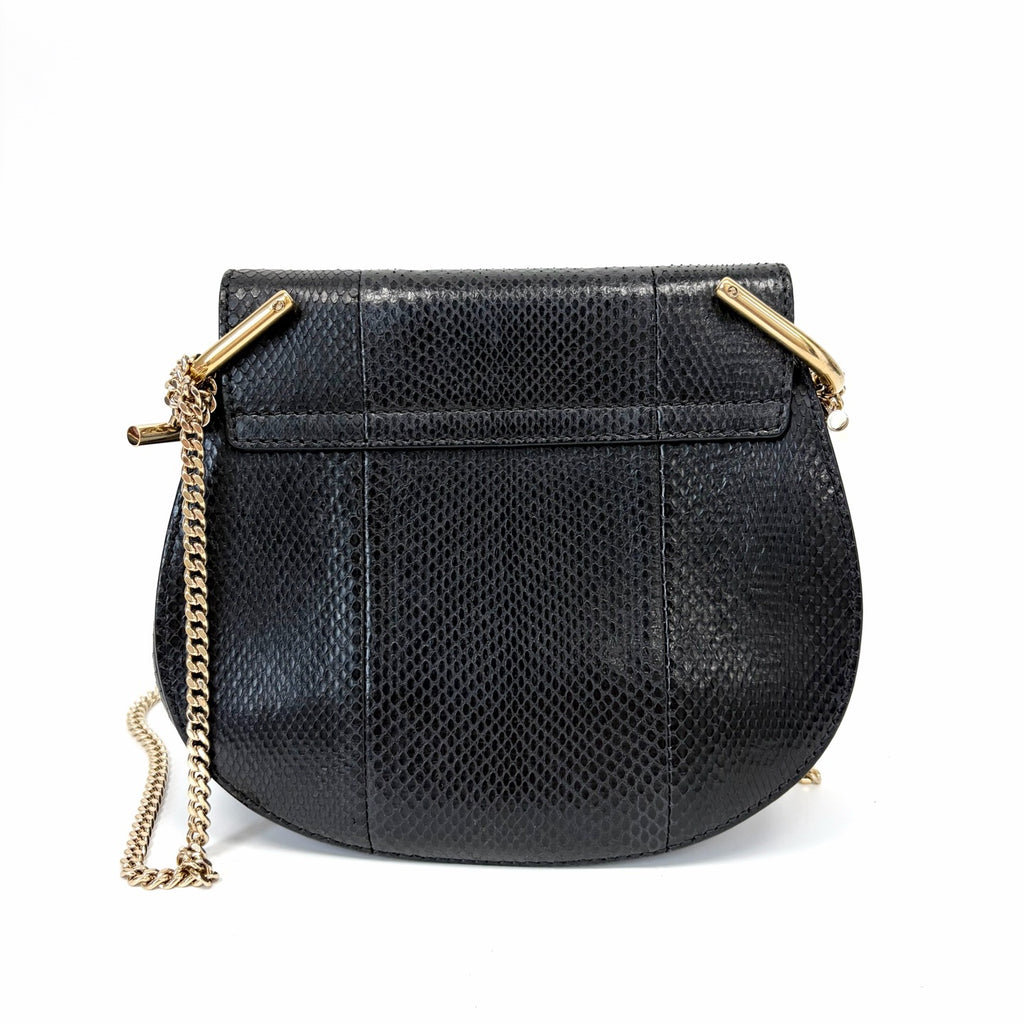 Pre-Owned Chloé Drew Snakeskin Piglet Bag, Year 2016, Item  N18954971
