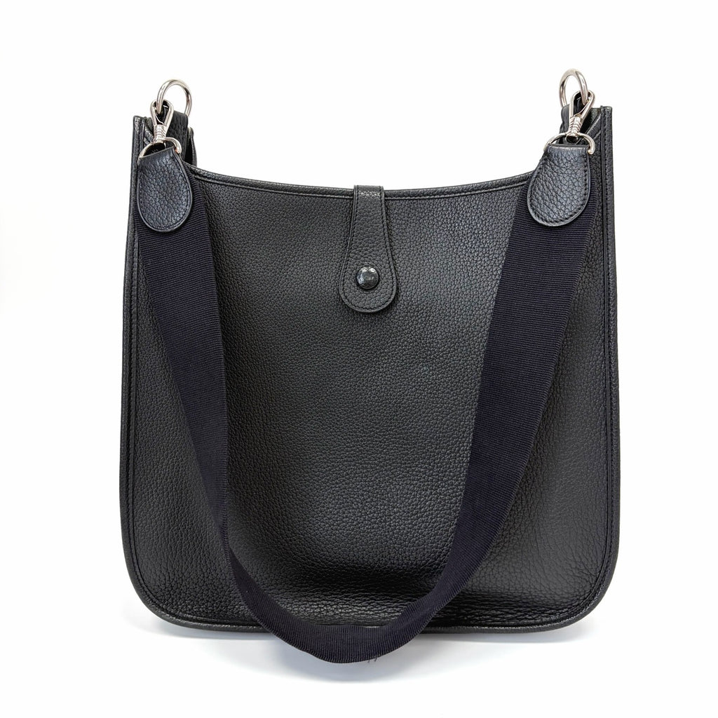 Pre-Owned Hermès Black Evelyne 33 Shoulder Bag, Square Stamp G, Year 2003, Item N21094805
