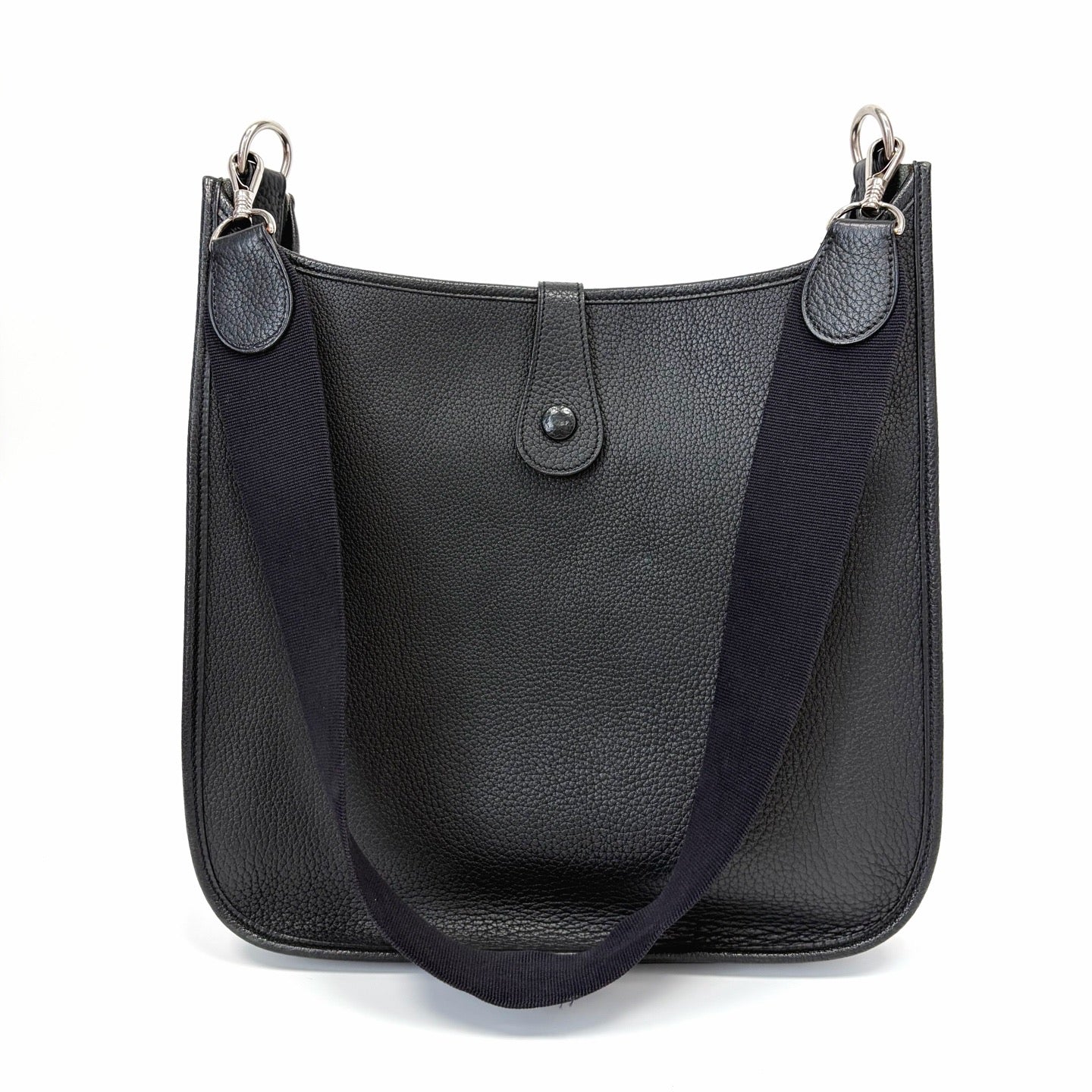 Pre-Owned Hermès Black Evelyne 33 Shoulder Bag, Square Stamp G, Year 2003, Item N21094805