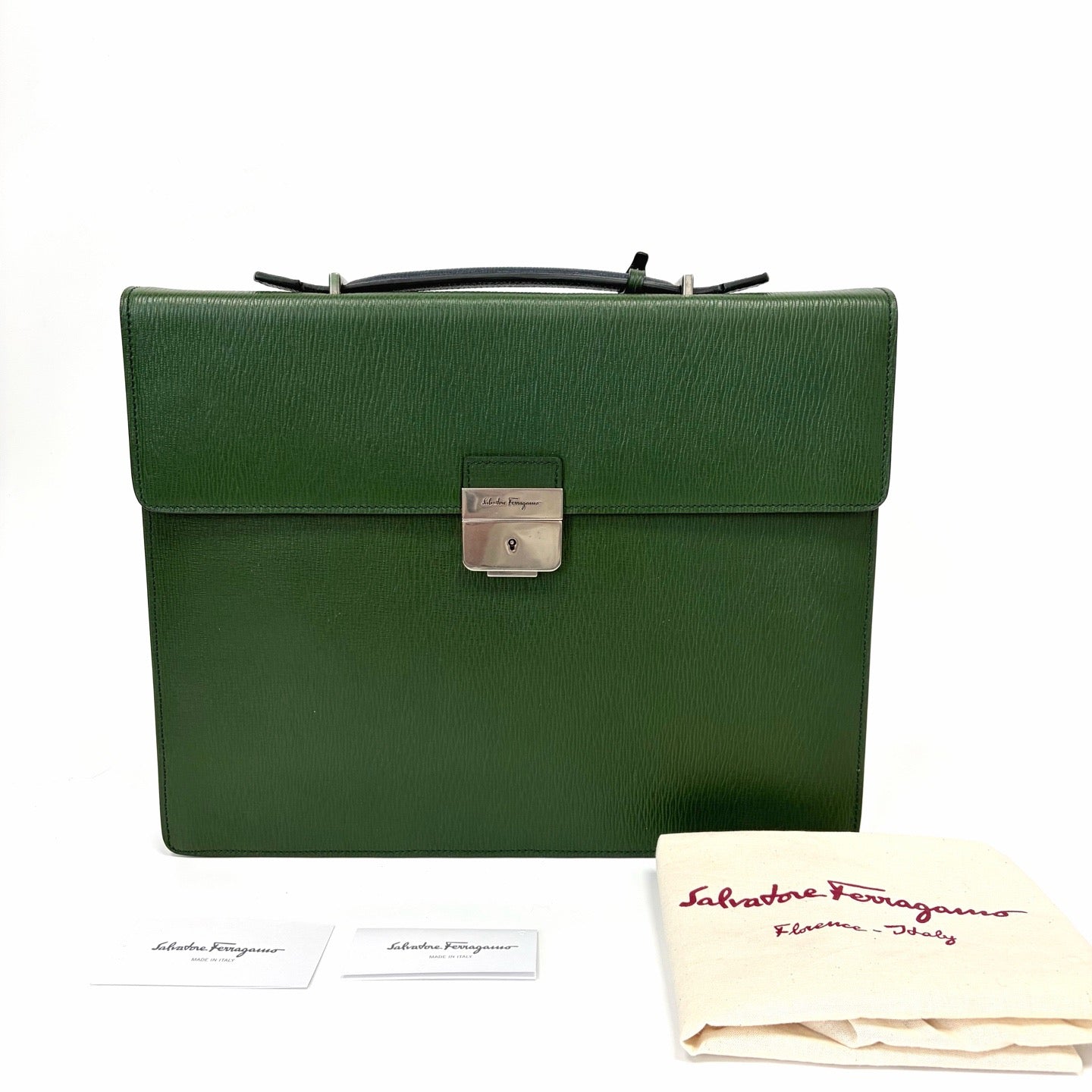 Pre-Owned Salvatore Ferragamo Handheld Briefcase, Year 2014, Item  N20564577