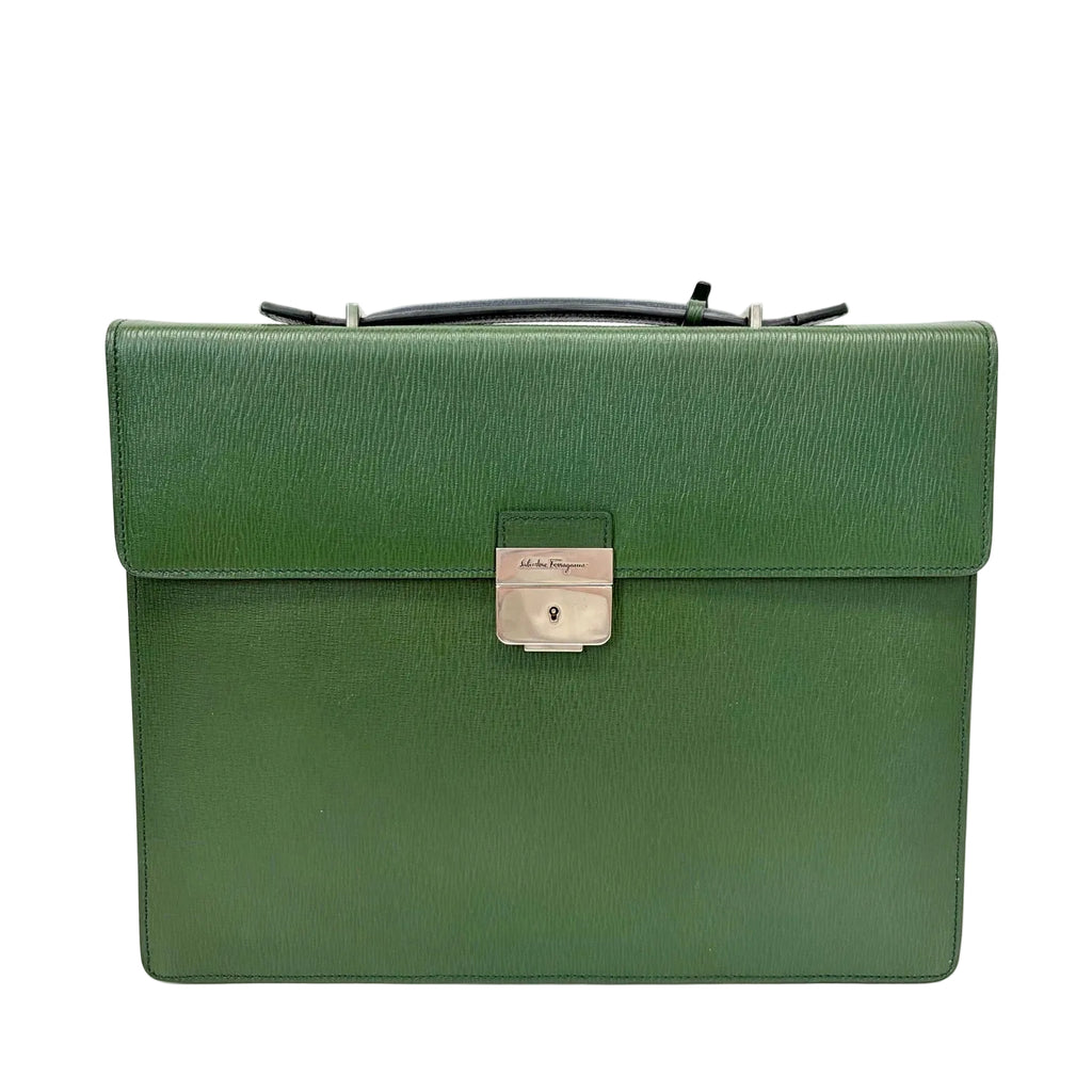 Pre-Owned Salvatore Ferragamo Handheld Briefcase, Year 2014, Item  N20564577