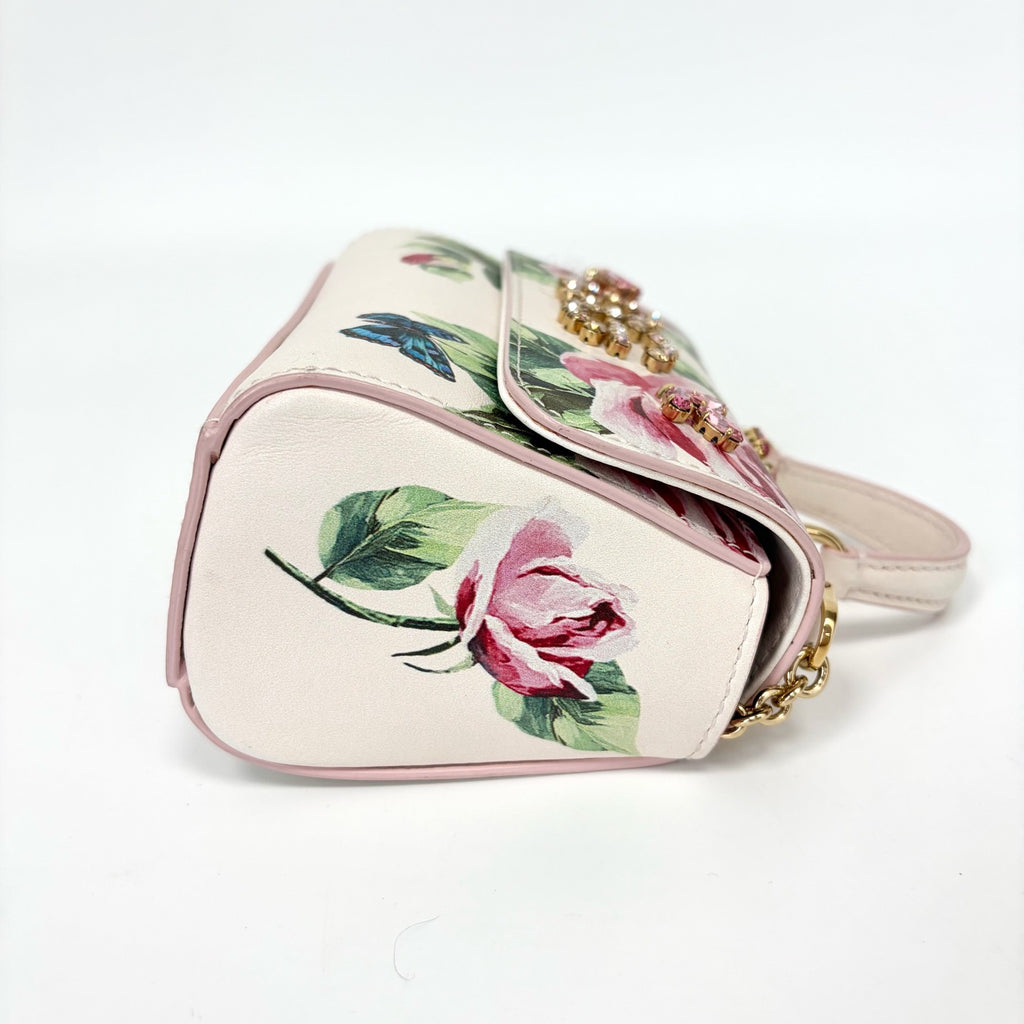 Pre-Owned Dolce & Gabbana Floral Print Handheld & Shoulder Bag, Year 2017, Item  N20564332