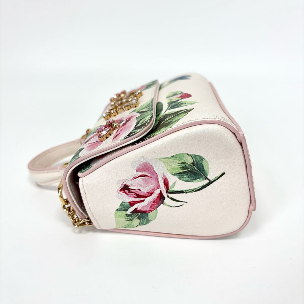 Pre-Owned Dolce & Gabbana Floral Print Handheld & Shoulder Bag, Year 2017, Item  N20564332