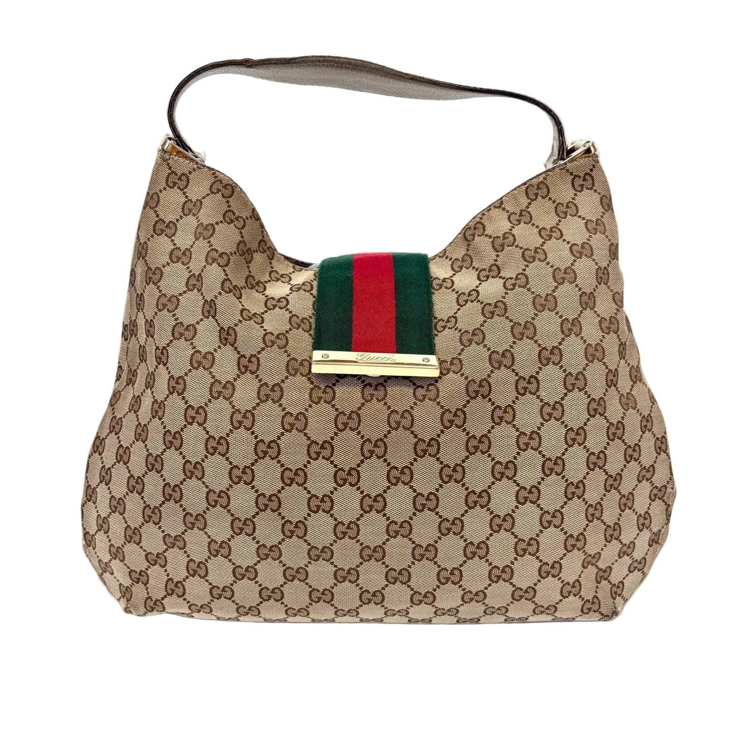 Pre-Owned Gucci Giglio Series GG Supreme Tote Bag, Year 2004, Item  N20559903