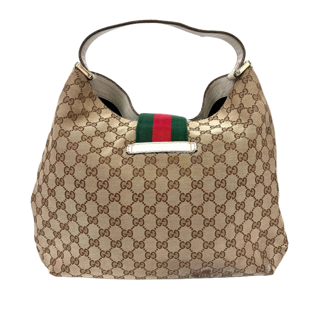 Pre-Owned Gucci Giglio Series GG Supreme Tote Bag, Year 2004, Item  N20559903