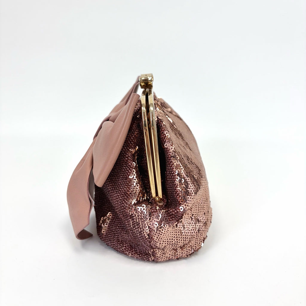Pre-Owned Valentino Bow Sequin Chain Bag, Year 2013, Item  N18954399