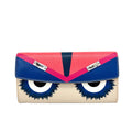 Pre-Owned Fendi Monster Large Rhinestone Long Snap Wallet, Year 2016, Item  N22294752