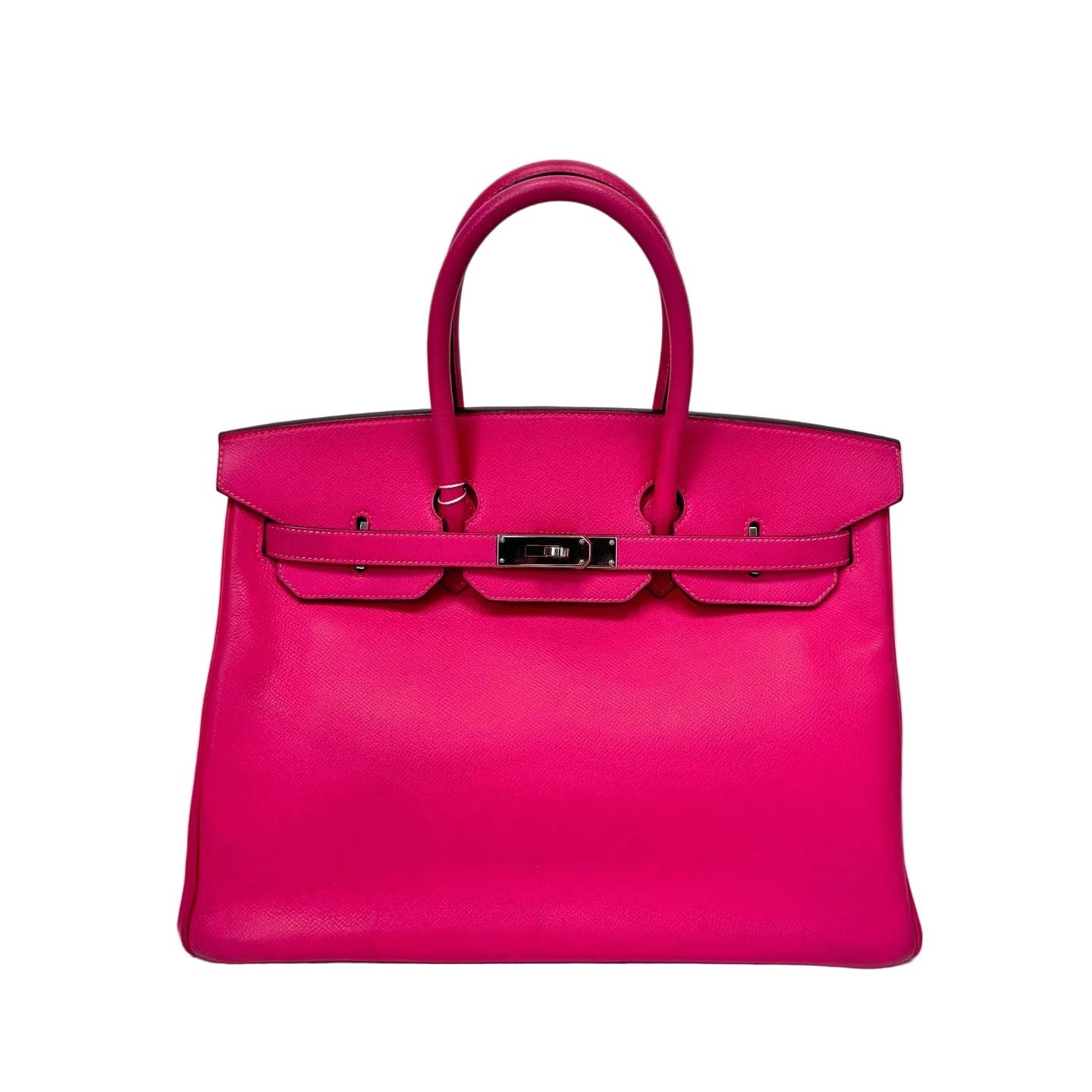 Pre-Owned Hermès Birkin 35, Candy Pink Epsom Leather, Silver Hardware, Square Stamp Year2011, Serial N22191166