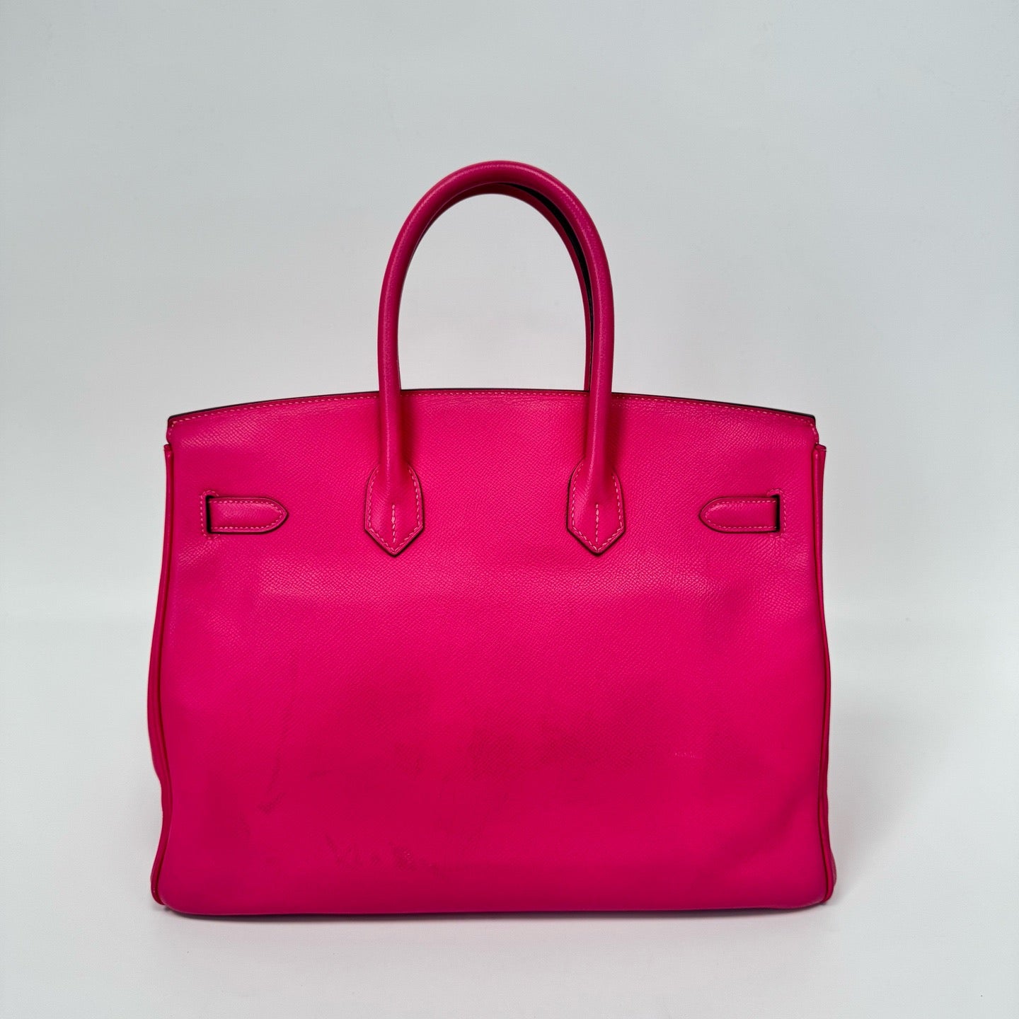 Pre-Owned Hermès Birkin 35, Candy Pink Epsom Leather, Silver Hardware, Square Stamp Year2011, Serial N22191166