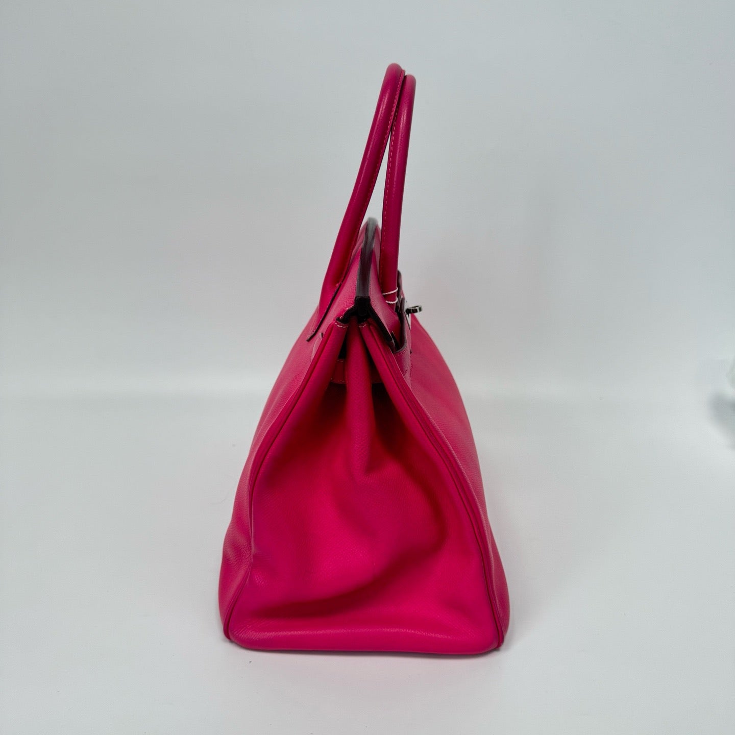 Pre-Owned Hermès Birkin 35, Candy Pink Epsom Leather, Silver Hardware, Square Stamp Year2011, Serial N22191166