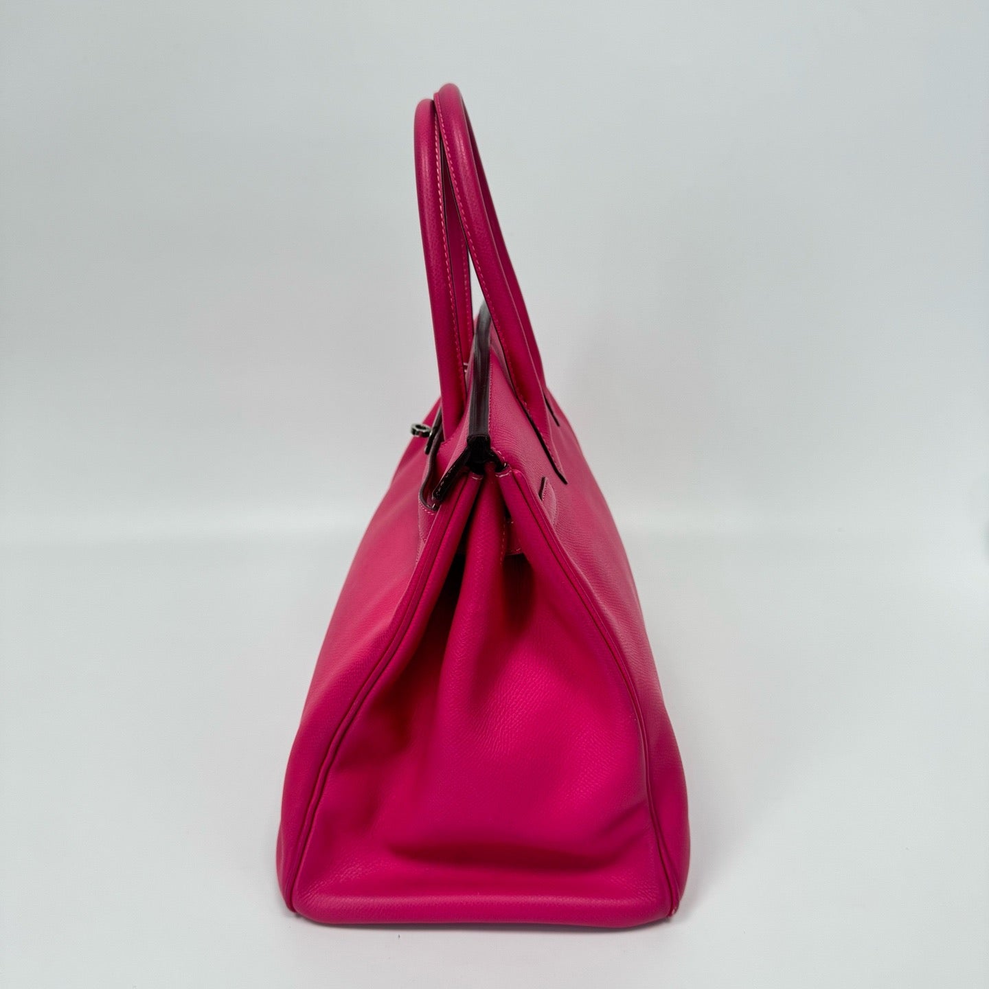 Pre-Owned Hermès Birkin 35, Candy Pink Epsom Leather, Silver Hardware, Square Stamp Year2011, Serial N22191166