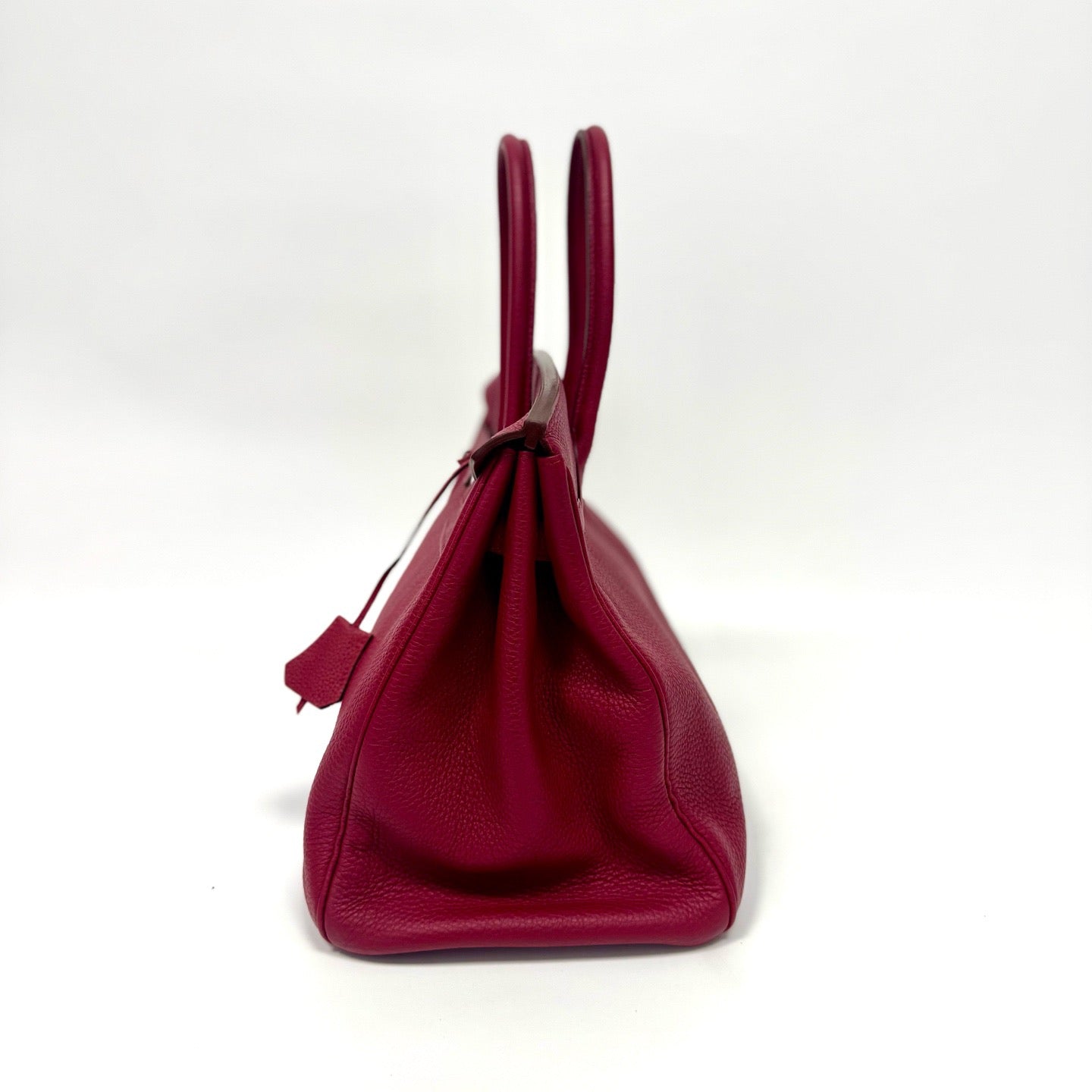 Pre-Owned Hermès Pomegranate Red Togo Leather Birkin 35, Silver Hardware, Square Stamp Year 2012, Serial N22173431