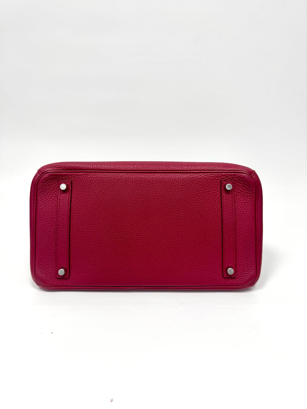 Pre-Owned Hermès Pomegranate Red Togo Leather Birkin 35, Silver Hardware, Square Stamp Year 2012, Serial N22173431