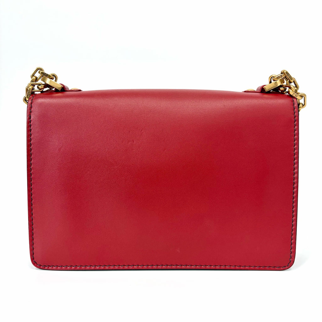Pre-Owned Dior J'ADIOR Flap Bag, Red Calfskin, Year 2017, Serial  N22172371