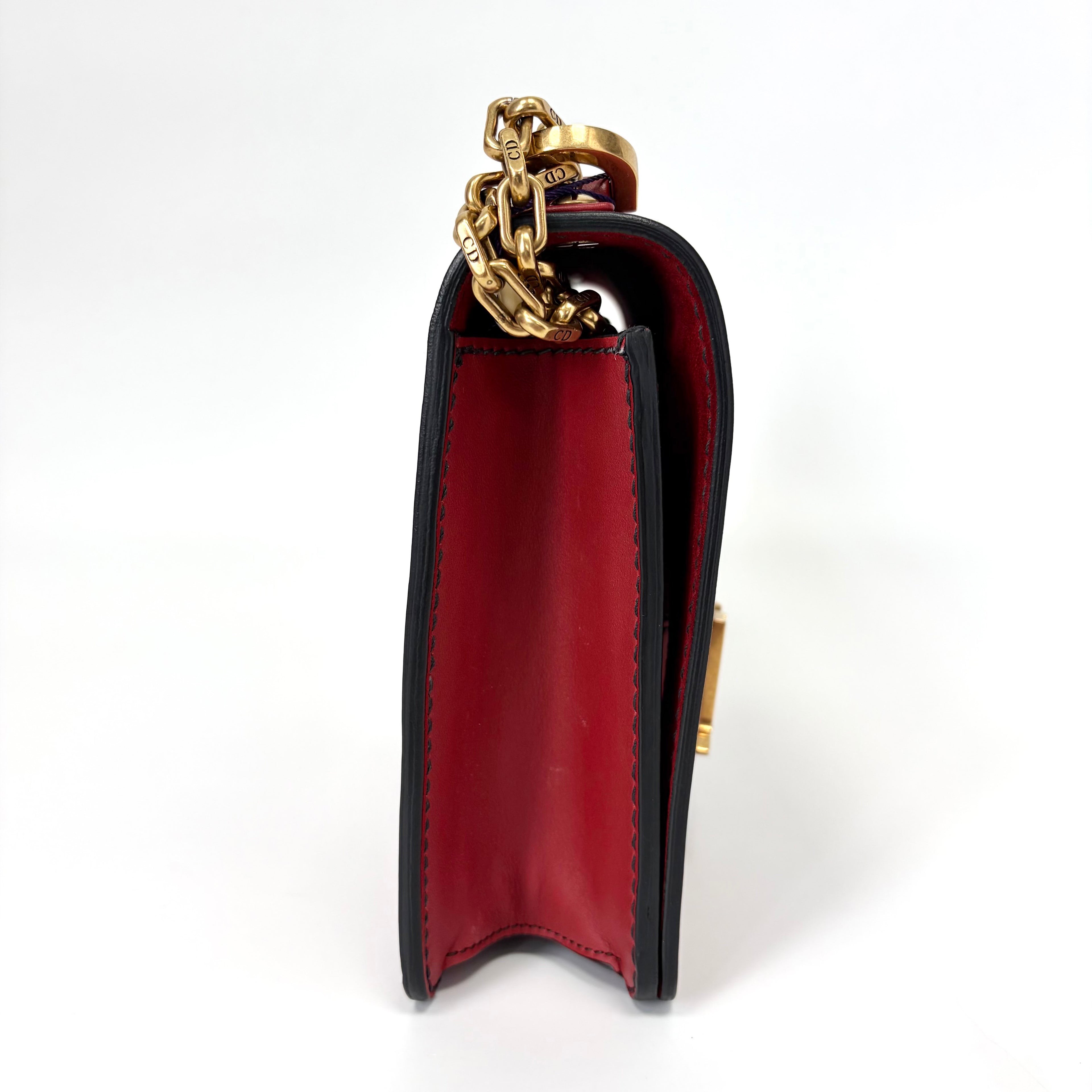 Pre-Owned Dior J'ADIOR Flap Bag, Red Calfskin, Year 2017, Serial  N22172371