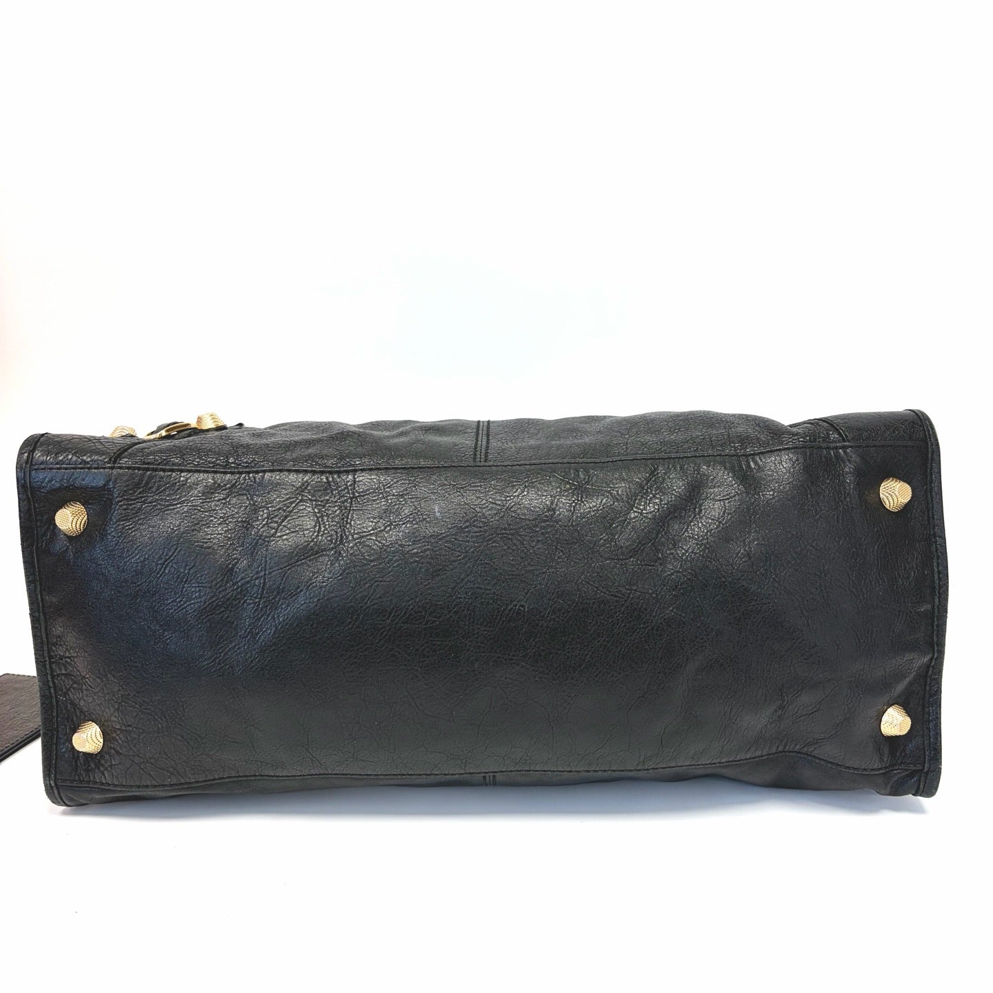 Pre-Owned Balenciaga Classic City Gold Studs Motorcycle Bag, Late 2011, Length 45cm N22238870