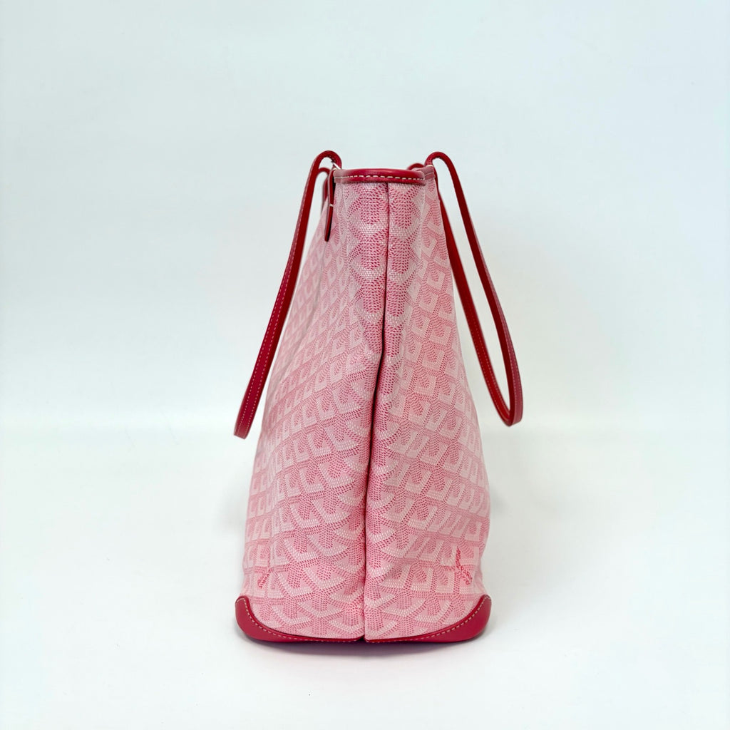 Pre-Owned Goyard Tote Zipper Rare Sakura Pink Late Year2018 Length 40 N22164702