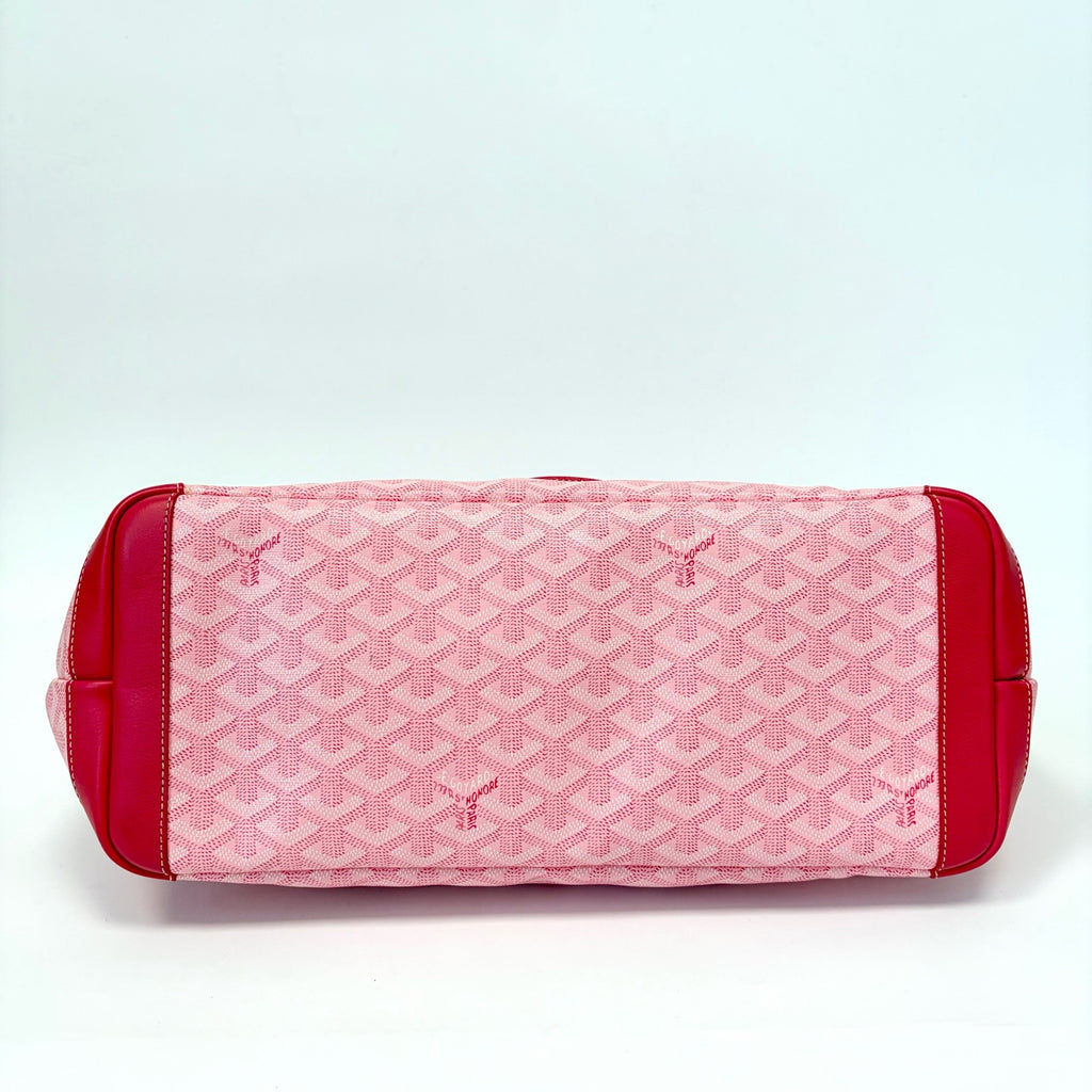 Pre-Owned Goyard Tote Zipper Rare Sakura Pink Late Year2018 Length 40 N22164702