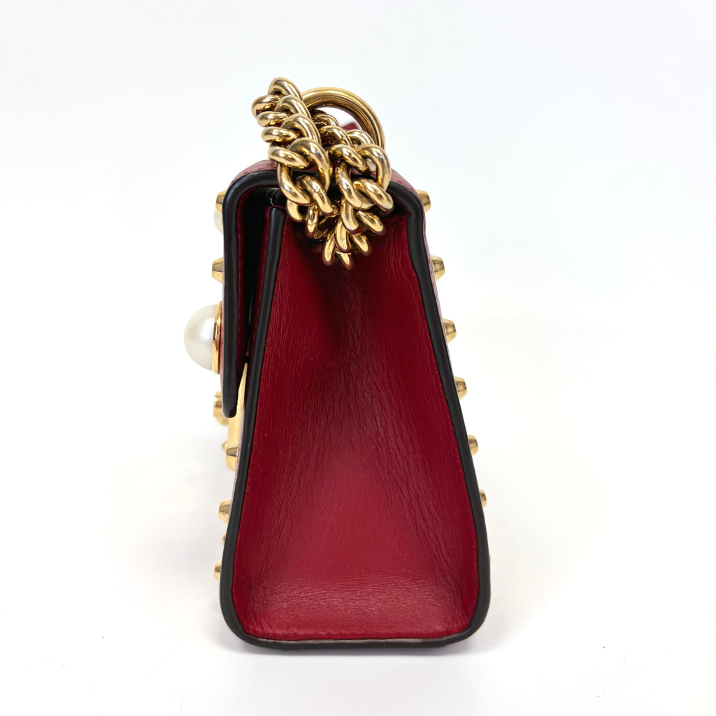 Pre-Owned Gucci Red Box Bag Late Year2014 Length 20 N22172185