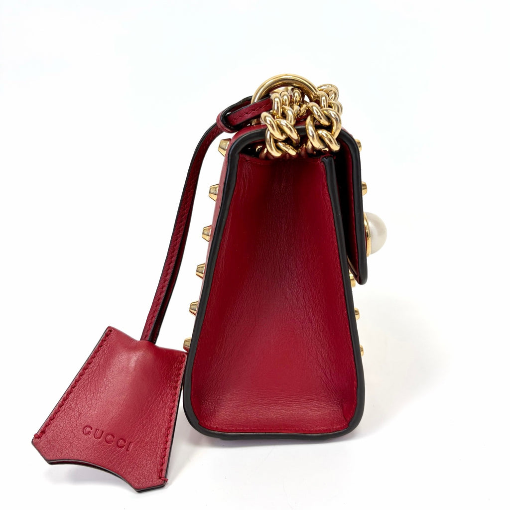 Pre-Owned Gucci Red Box Bag Late Year2014 Length 20 N22172185