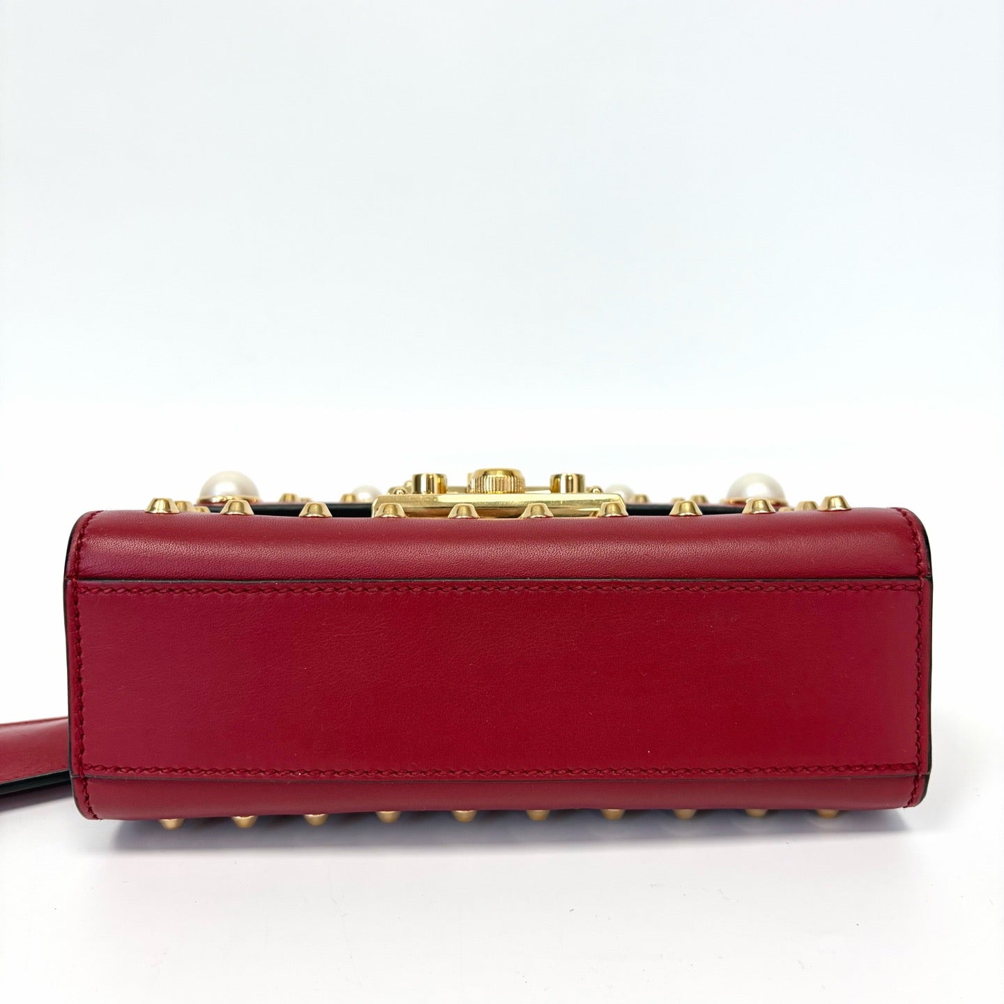 Pre-Owned Gucci Red Box Bag Late Year2014 Length 20 N22172185