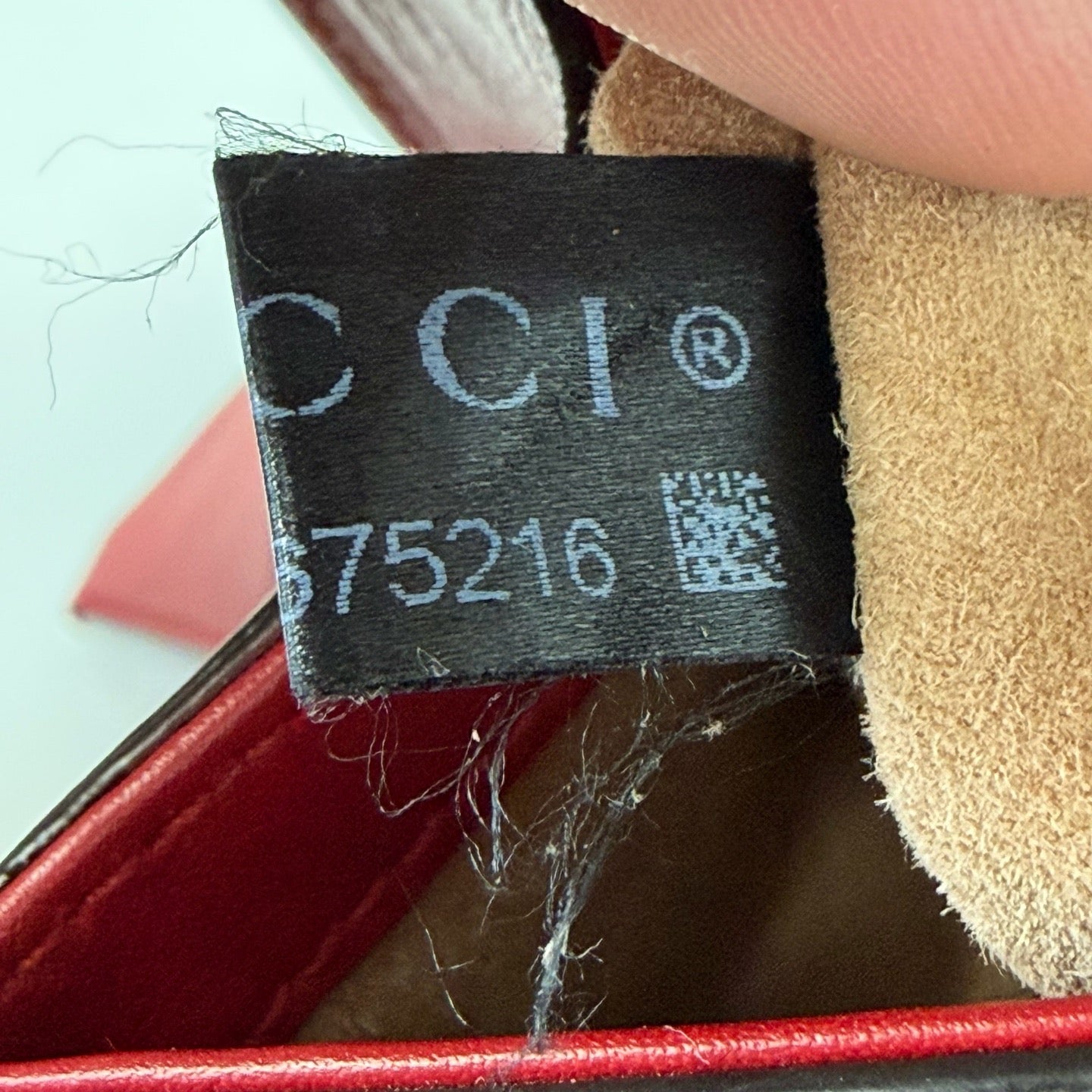 Pre-Owned Gucci Red Box Bag Late Year2014 Length 20 N22172185