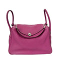 Pre-Owned Hermes Lindy34 Rose Purple TC Leather P Stamp Year2012 Base Length 34 N22171554