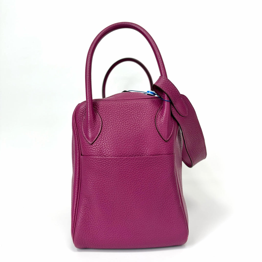 Pre-Owned Hermes Lindy34 Rose Purple TC Leather P Stamp Year2012 Base Length 34 N22171554