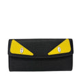 Pre-Owned Fendi Monster Rhinestone Long Wallet Base Length 19 N22104331