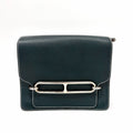 Pre-Owned Hermes Pig Nose Bag Vert Anglais 2Q Silver Hardware Evercolor Leather C Stamp Year2018 Base Length 23 N22170369