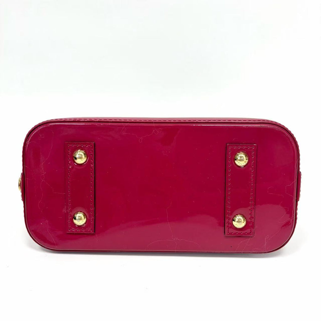 Pre-Owned LV Alma BB Red Patent Leather Year2015 N22167896