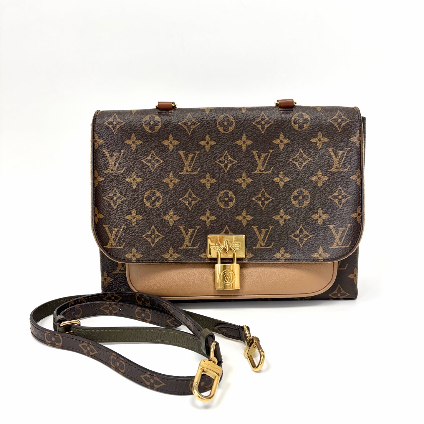 Pre-Owned LV Monogram Lock Messenger Bag Year2018 N22169083