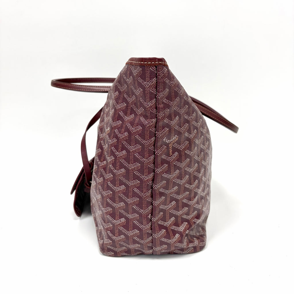 Pre-Owned Goyard Monogram Tote Bag Red Year2015 N22169414