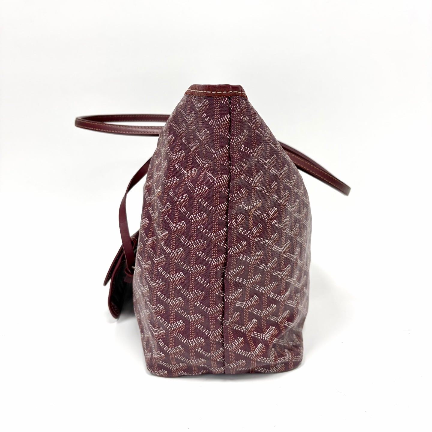 Pre-Owned Goyard Monogram Tote Bag Red Year2015 N22169414
