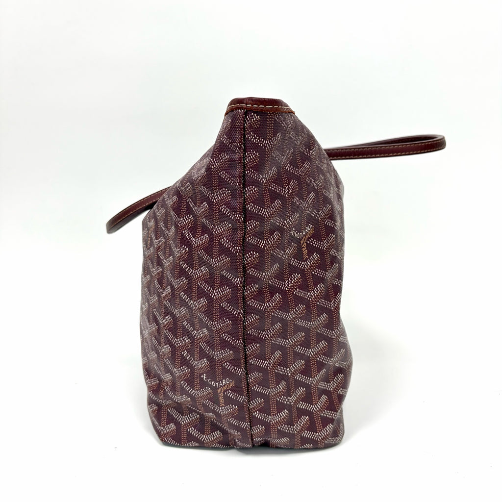 Pre-Owned Goyard Monogram Tote Bag Red Year2015 N22169414