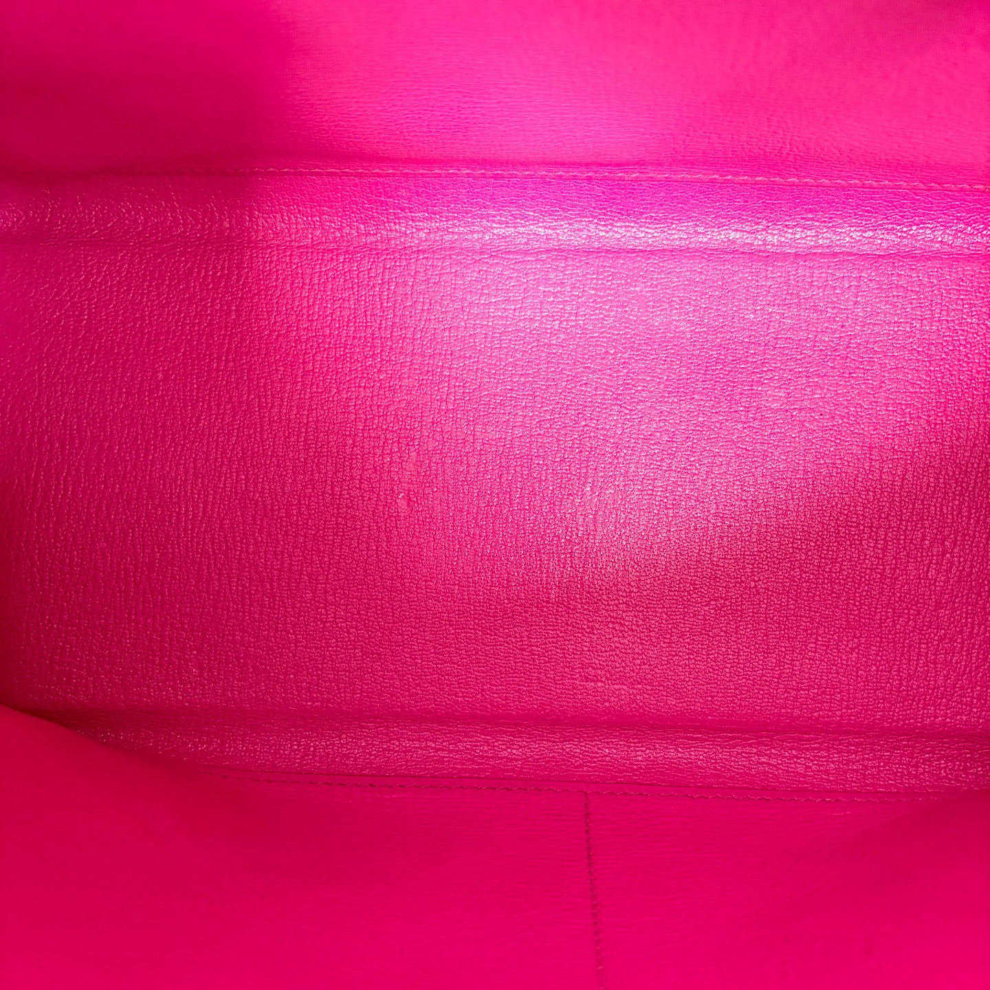 Pre-Owned Hermes Kelly32 Ruby Silver Hardware Inner E5 Candy Pink Box Leather N Stamp Year2010 N22110816