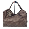 Pre-Owned Chanel Vintage Chocolate Large Tote 11 Series Year2008 N21917188