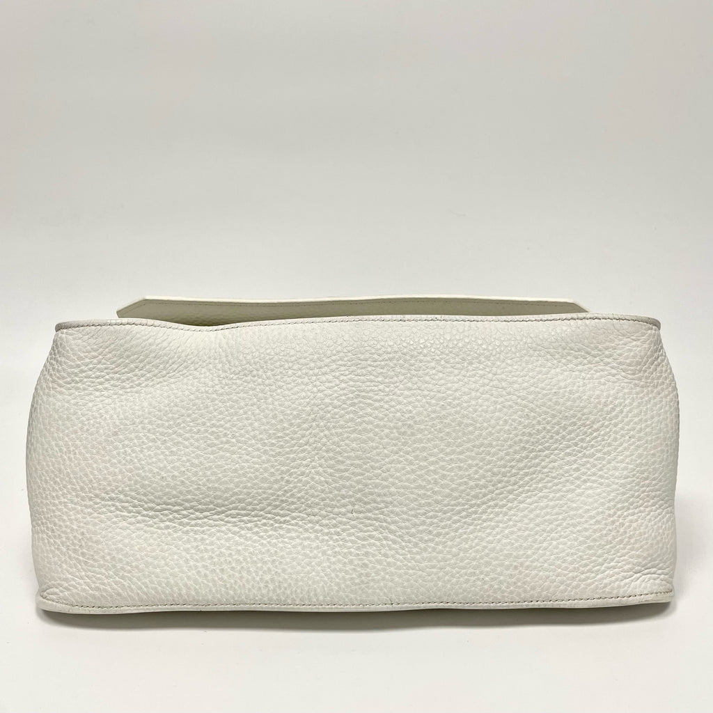 Pre-Owned Hermes Jypsiere White Silver Hardware Base Length 34 Year2009 N21978195