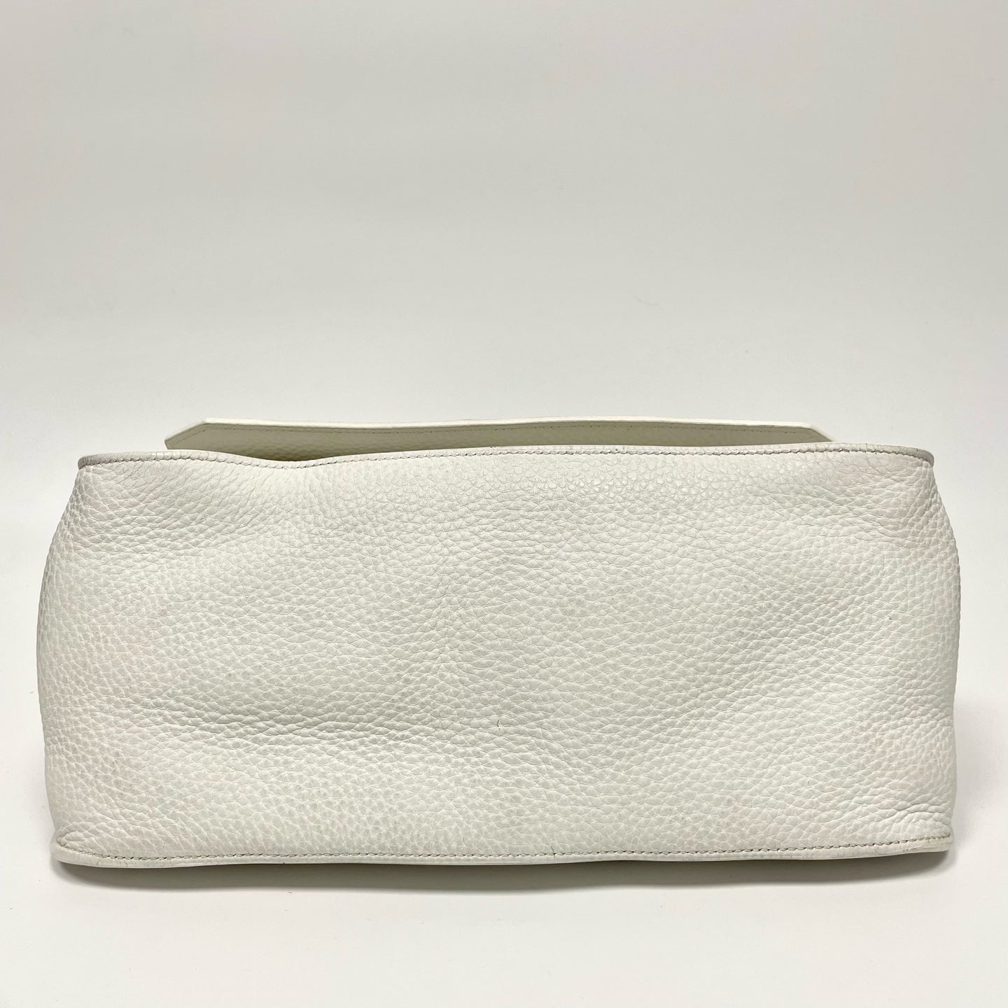 Pre-Owned Hermes Jypsiere White Silver Hardware Base Length 34 Year2009 N21978195