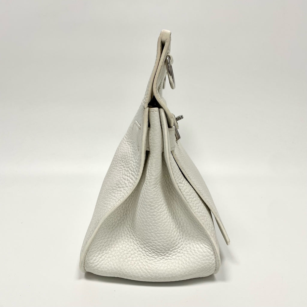 Pre-Owned Hermes Jypsiere White Silver Hardware Base Length 34 Year2009 N21978195
