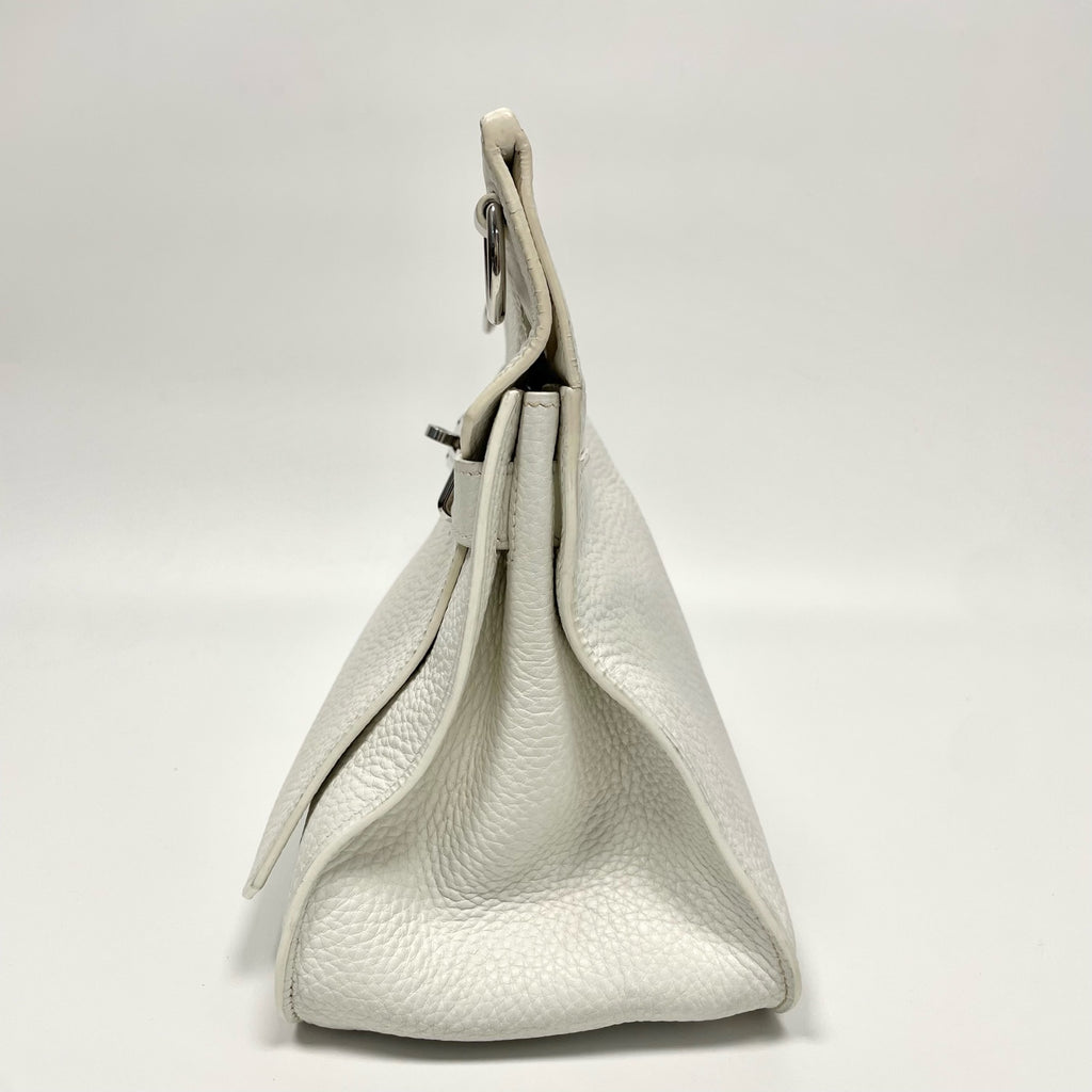 Pre-Owned Hermes Jypsiere White Silver Hardware Base Length 34 Year2009 N21978195