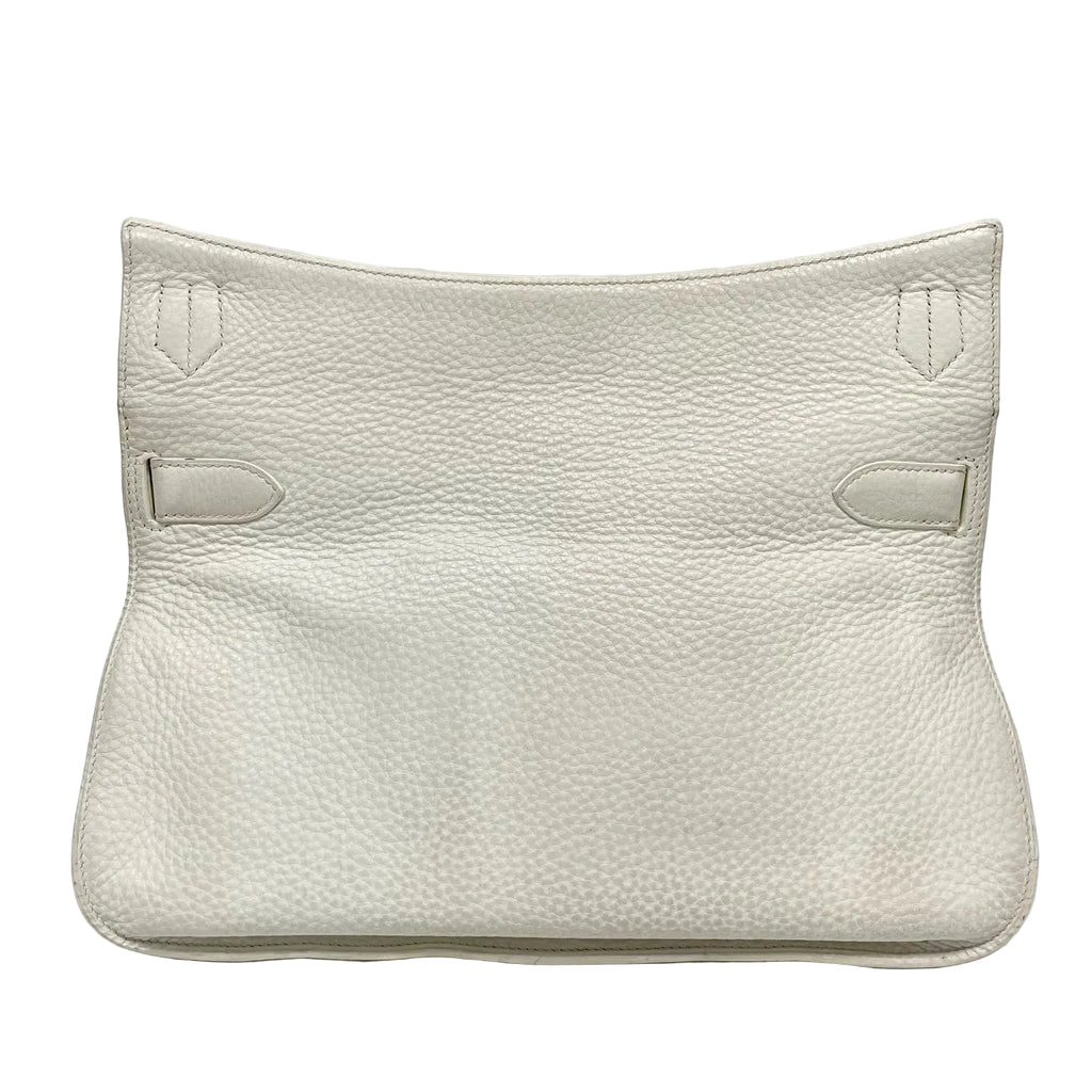 Pre-Owned Hermes Jypsiere White Silver Hardware Base Length 34 Year2009 N21978195