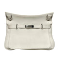 Pre-Owned Hermes Jypsiere White Silver Hardware Base Length 34 Year2009 N21978195