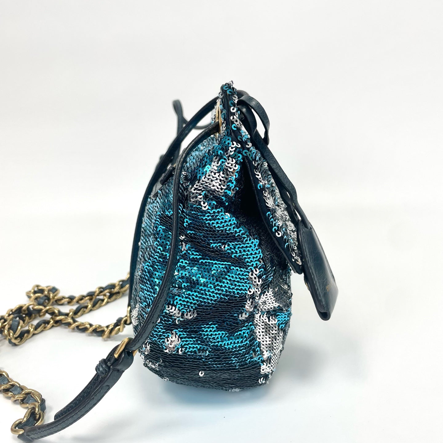 Pre-Owned Miu Miu Sequin Handbag Year2011 N21975488
