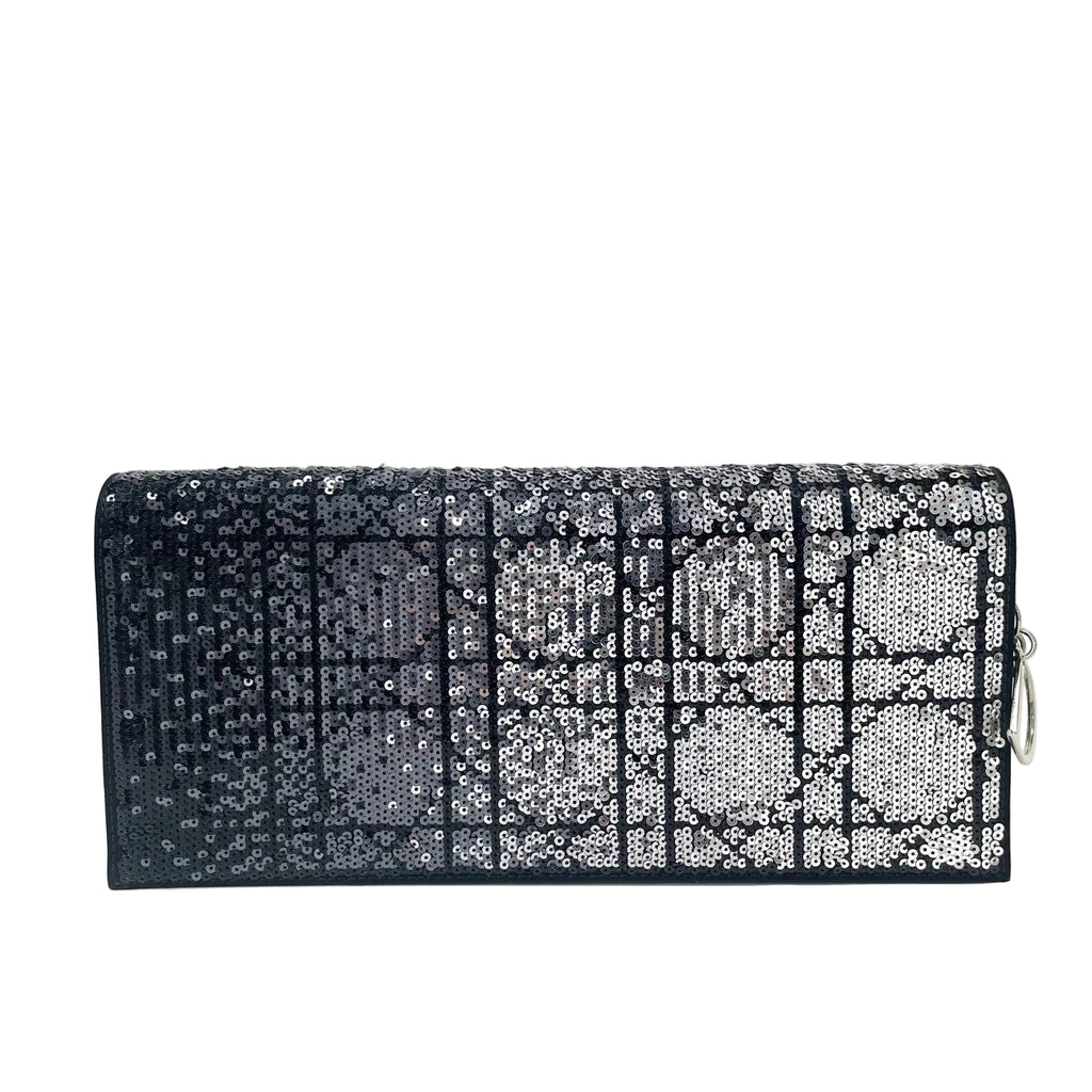 Pre-Owned Dior Gradient Sequin Evening Bag Base Length 21.5 Year2014 N219755449