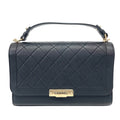 Pre-Owned Chanel Black 17C Messenger Bag Lambskin Year2017 N21920283